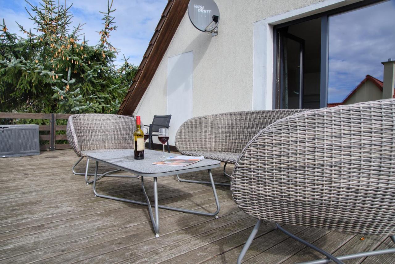 Ostseeferienhaus Oberes Apartment Mönkebude Eksteriør bilde