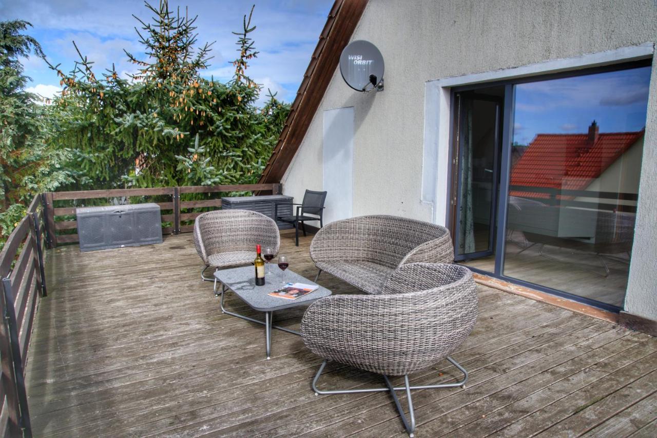Ostseeferienhaus Oberes Apartment Mönkebude Eksteriør bilde