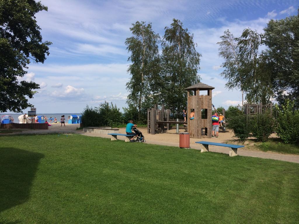 Ostseeferienhaus Oberes Apartment Mönkebude Eksteriør bilde